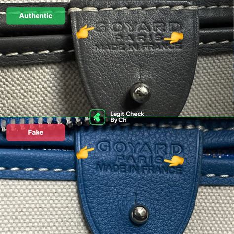 goyard suitcase replica|goyard luggage tag.